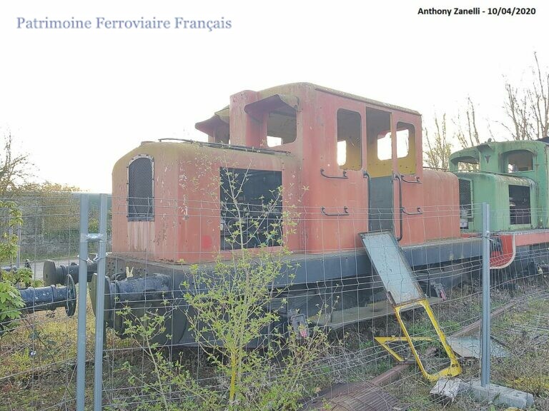 Industriel Locotracteur Moyse 69 Pont Sous Gallardon Patrimoine