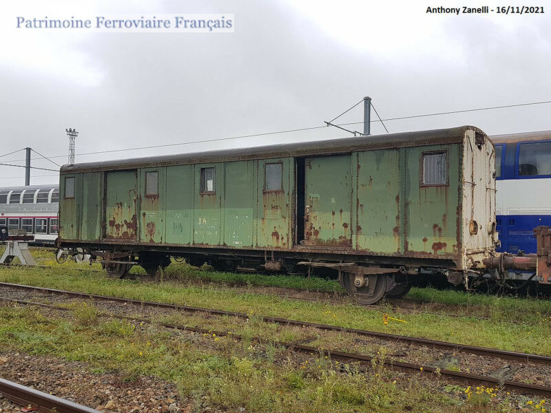 État Fourgon OCEM 29, D 50 87 93-57 192-0 - SNCF Trappes - Patrimoine ...